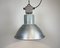 Lámpara colgante industrial de aluminio de Elektrosvit, años 60, Imagen 12