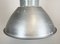 Lámpara colgante industrial de aluminio de Elektrosvit, años 60, Imagen 4