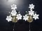 Bouquet of Flowers Wall Lights, Italy, 1970s, Set of 2 1