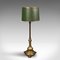 Antique English Adjustable Brass Drawing Room Lamp, 1900s 3