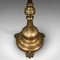 Antique English Adjustable Brass Drawing Room Lamp, 1900s 7