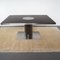 Dining Table with Glossy Black Lacquered Formica Top & Steel Disc Rotating Central Foot, 1970s 8
