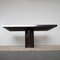 Dining Table with Glossy Black Lacquered Formica Top & Steel Disc Rotating Central Foot, 1970s, Image 11