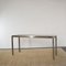 Console Table in Chromed Metal Brass and Marble from Mario Sabot, 1970s 7