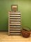 Antique Wooden Pine Apple Store With Removable Trays 2