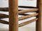 Mid-Century Brutalist Solid Wood Chair by Charles Dudouyt, 1940s, Image 7