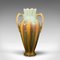 Antique Victorian French Flower Decorative Ceramic Vase, Image 2