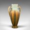 Antique Victorian French Flower Decorative Ceramic Vase, Image 1
