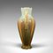 Antique Victorian French Flower Decorative Ceramic Vase, Image 6