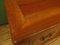 Chinesischer Vintage Ulmenholz Schreibtisch mit Lattenrost 16