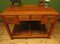 Vintage Chinese Elm Desk With Slatted Undertier 3