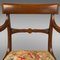 Antique Regency English Scroll Armchair, 1830 9