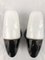 Black No. 6065 Sconces by Wilhelm Wagenfeld for Lindner, 1955, Set of 2, Image 14