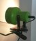 Lámpara de pinza verde, años 70, Imagen 3