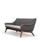 Gray 3-Seat Sofa by Johannes Andersen for CFC Silkeborg, 1960s 3