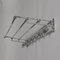 Art Deco Style Aluminum Coat Rack, 1970s 3