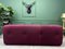 French Burgundy 3-Seater Kali Sofa from Ligne Roset, 1980 6