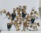 Italian Wall Lamp with Wine Leaves and Grapes in Murano Glass 11