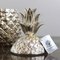 Secchiello per il ghiaccio a forma di ananas in metallo argentato di Mauro Manetti per Fonderia Darte, Immagine 2