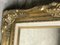 Espejo estilo Luis XV rectangular de madera dorada, Imagen 5