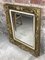Rechteckiger Spiegel im Louis XV Stil aus vergoldetem Holz 8