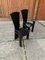 Lacquer and Leather Dining Chairs by Pietro Costantini, 1980, Set of 2 4