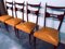 Mid-Century Italian Dining Chairs in the Style of Paolo Buffa, 1950s, Set of 6, Image 4
