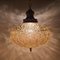 Swedish Crystal Glass Pendant Lamp, 1950s 9