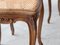 Louis XV Revival Caned Dining Chairs, Set of 6 7