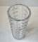 Skandinavische Vase aus geschliffenem Kristallglas, 1950er 7