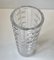 Vase Scandinave en Cristal Taillé, 1950s 7
