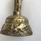 Antique Victorian Brass Bell with Figures, 19th Century, Image 5