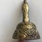 Antique Victorian Brass Bell with Figures, 19th Century 10