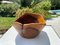 French Riviera Style Brown Bowl in Olive Wood, 1960 3