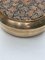 French Decorative Jewerly Box in Brass with Flower Pattern, 1970 2