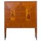 Mueble bar con incrustaciones de madera, años 50, Imagen 1