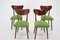Beech Dining Chairs, Czechoslovakia, 1960s, Set of 4 7