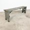Grey Painted Wooden Farmhouse Bench 7