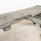 Grey Painted Wooden Farmhouse Bench 6