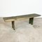 Green Painted Wooden Farmhouse Bench, Image 7