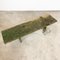 Green Painted Wooden Farmhouse Bench 2