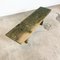 Green Painted Wooden Farmhouse Bench 8
