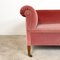 Vintage Pink Velvet 2-Seater Sofa, Image 6