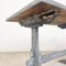 Antique Swedish Blue Painted Farmhouse Table 5