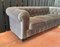 Divano Chesterfield in velluto grigio, Immagine 8