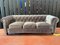 Gray Velvet Chesterfield Sofa 1