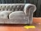 Gray Velvet Chesterfield Sofa 3