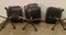 20th-Century Swivel Chairs, Set of 3 10