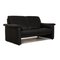 Black Leather Lucca 2-Seater Sofa by Willi Schillig 6