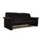 Black Leather Lucca 3-Seater Sofa by Willi Schillig 7